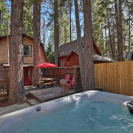 Summit Happy Cabin With Hot Tub! High Speed Ev Hookup, Close To Slopes Big Bear Lake Exterior photo
